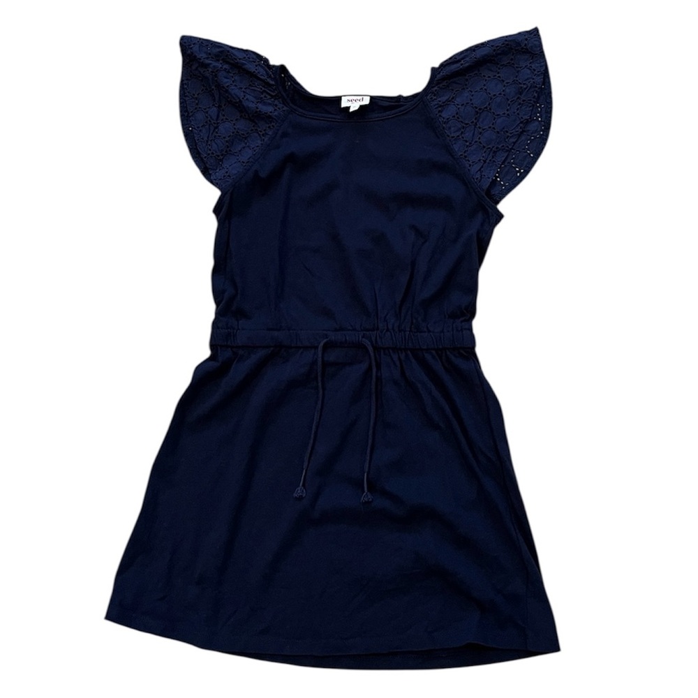 Seed Heritage 10 short flutter sleeve dress